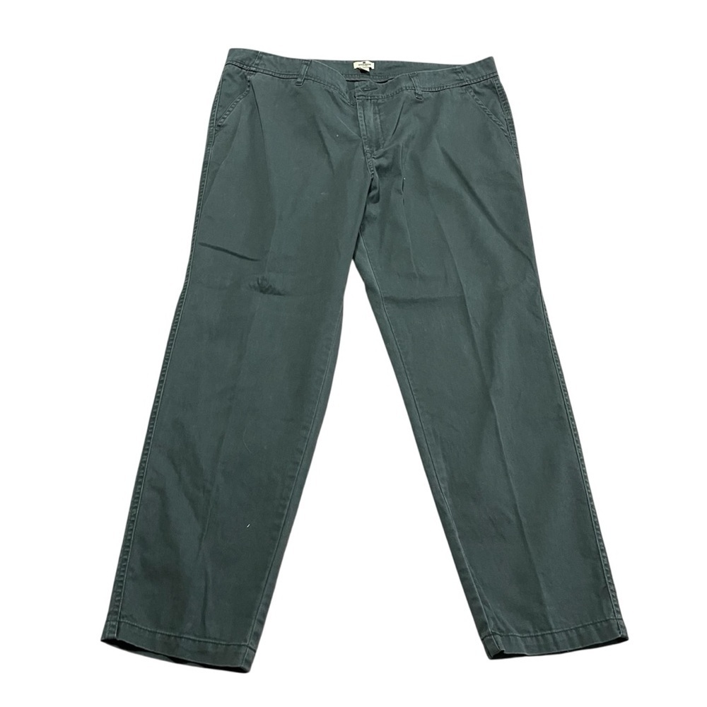 Woolrich Women's Navy Blue Straight Leg Pants Size 14 Classic Durable